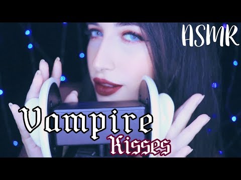 ASMR ♡ vampira ear kissing! ^(#｀∀´)_Ψ (roleplay)