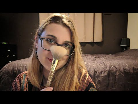 ASMR Visual Triggers with Matching Trigger Words (golden fork, blush,tickles)
