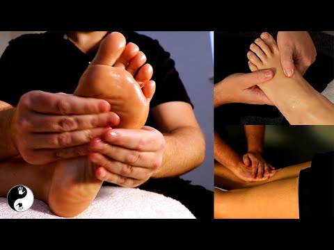 [ASMR] Deep Tissue Foot & Leg Massage to Melt Your Muscles and Ease Your Pain [No Talking][No Music]