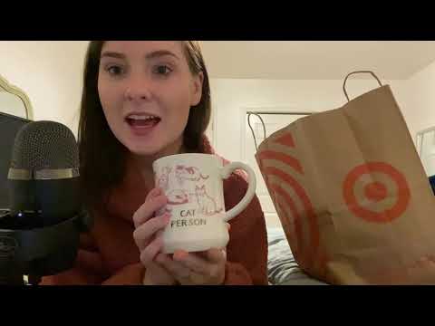 ASMR Target Haul! (tapping and scratching)