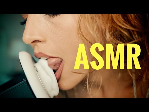 ASMR Gina Carla 😜 Soft & Fast Ear Licking