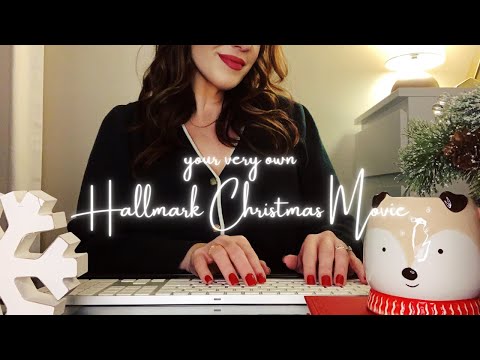 ASMR/Hallmark Christmas Movie Experience/Whispering/Keyboard Tapping