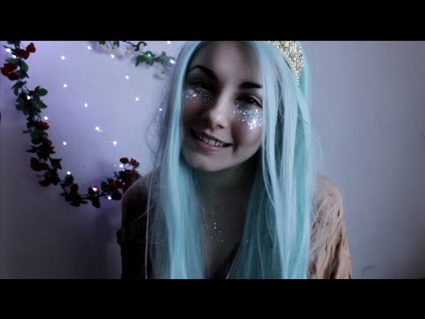 ASMR ♡ NYMPH GIRL TAKES CARE OF YOU (personal attention, close up, ocean sounds)