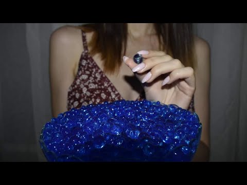 ASMR - Playing With Aqua Pearls (Intense liquid Sounds)💦