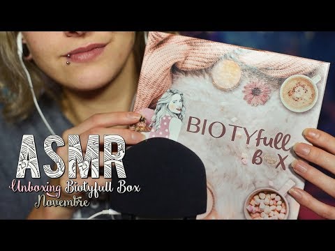 ASMR Français  ~ Unboxing BIOTYfull Box Novembre