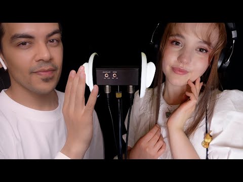 ASMR Mouthsounds and Positive Affirmations 💜 Friends support you 💤 Collab with DoctorSleep ASMR 💤