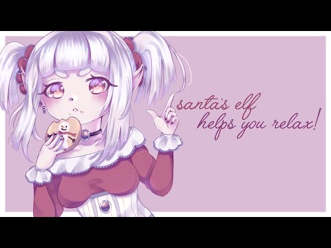 [ASMR] Santa's Elf Massages Your Ears & Helps You Fall Asleep! You're On THE BAD LIST?! [Whispered]