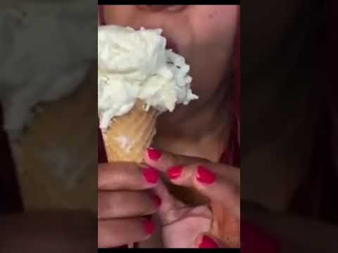 ASMR Eating Ice Cream