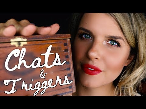 *MY REAL VOICE* ASMR Chatty Video & Your Favorite Triggers/Trigger Requests from my Previous Videos