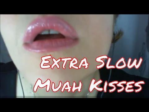 ASMR Close Up MUAH Kisses Sounds Ear to Ear WOW Effect