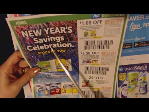 ASMR ~ Whispered Reading of Sales Circulars w/Pointer