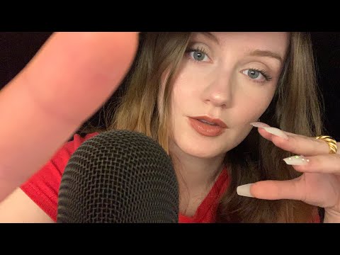 ASMR | Hypnotizing Hand Movements, Mouth Sounds, and Whispers(Up Close Personal Attention for sleep)