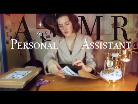 ASMR Personal Assistant Opening Packages 📦