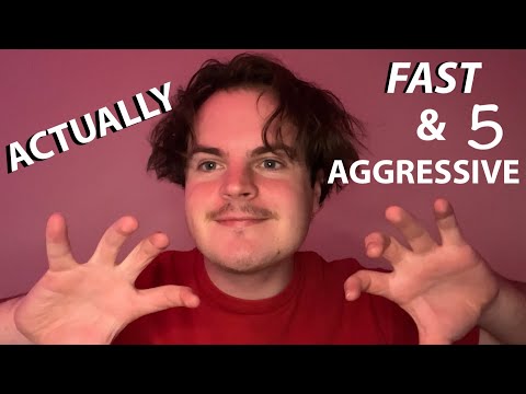 Actually Fast & Aggressive ASMR for Sleep & Tingles Pt. 5