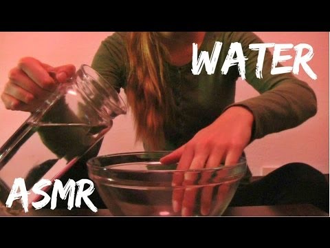 ASMR ♥ Water Sounds (+foam and water bottle)