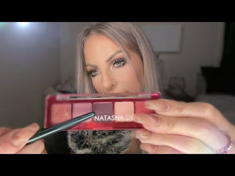 ASMR - Relaxing Makeup Pallet Show & Tell And Personal Attention To Objects For ASMR Tingles!