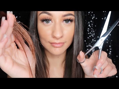[ASMR] Relaxing Haircut Roleplay ✂️ (With Real Hair)
