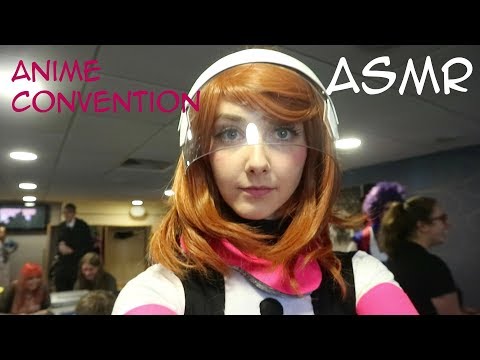 ASMR Anime Convention Follow Me Around