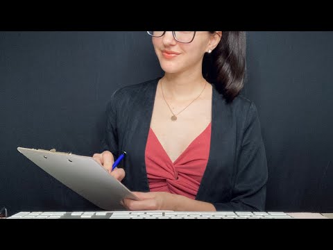 ASMR Wedding Planner Roleplay l Soft Spoken, Personal Attention, Writing/Typing