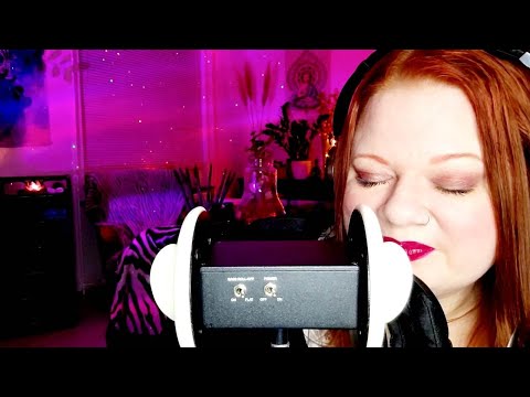 ASMR: 3dio mouth sounds, layered mouth sounds, ear tapping, cupping and more (no talking)