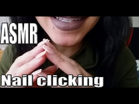 {ASMR} Nail clicking sounds