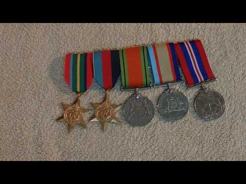 ASMR - War Medals - Australian Accent - Describing Medals Plus War History, in a Quiet Whisper