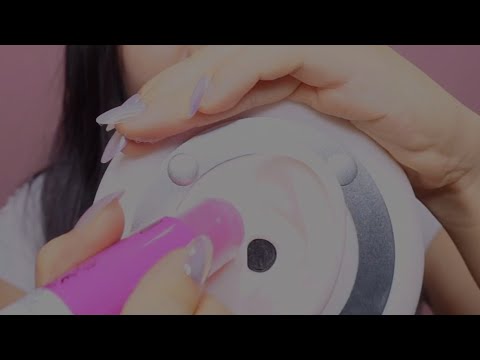 ASMR Colorful Glue Stick on Your Ears🌈 Sticky Ear Attention👂