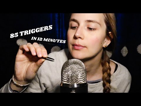 ASMR 85 Triggers in 12 Minutes