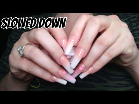 ASMR | NAIL TAPPING SLOW-Mo