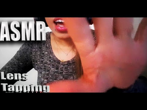 {ASMR} EXTREMELY RELAXING | Lens Tapping | Hand movement | Mouth sounds
