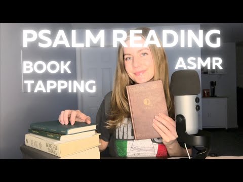 Christian ASMR | Extra Tingly Book Tapping 📚 Psalm 89