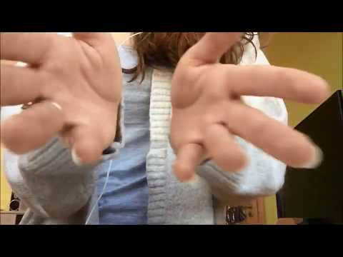 ASMR - HAND MOVEMENTS (WET AND DRY HAND SOUNDS)👐🏼