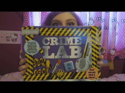 [ASMR] Crime Lab! (Soft Spoken, Tapping, Fingerprinting)