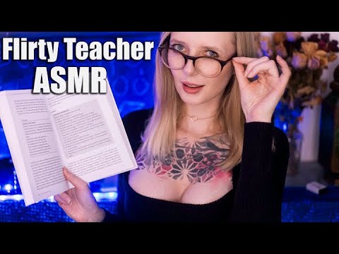 ASMR Flirty Teacher Gives You Privat Lesson - Roleplay, Soft Spoken