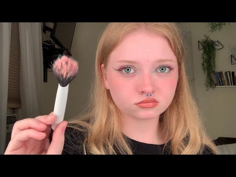 ASMR~MEAN GIRL DOES YOUR MAKEUP (ROLE-PLAY)