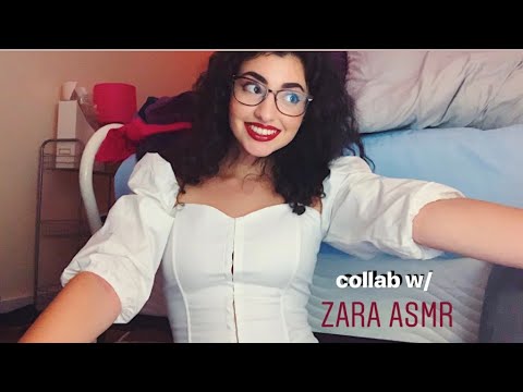 ASMR | Saying Zara ASMR's Requested Trigger Words | *VERY TINGLY* COLLAB