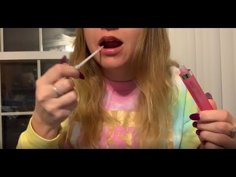 ASMR Lip Gloss, Kisses, Gum Chewing, Vaping, & Mouth Sounds