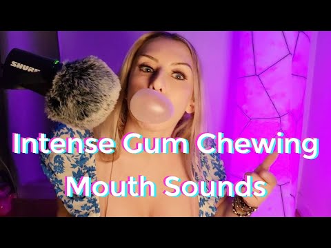 ASMR Amazing Mouth Sounds & Gum Chewing Yummm