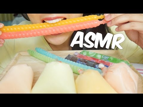 ASMR Ice + Frozen Milk (EXTREME CRUNCHY EATING SOUNDS) | SAS-ASMR