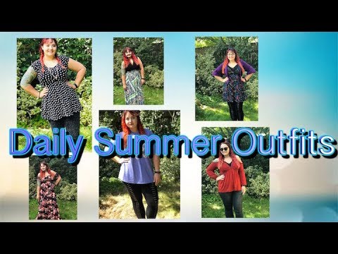 Daily Summer Outfits 👗 ☀️[Whispered] ASMR