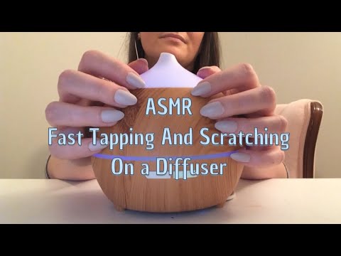 ASMR Fast Tapping And Scratching On A Diffuser