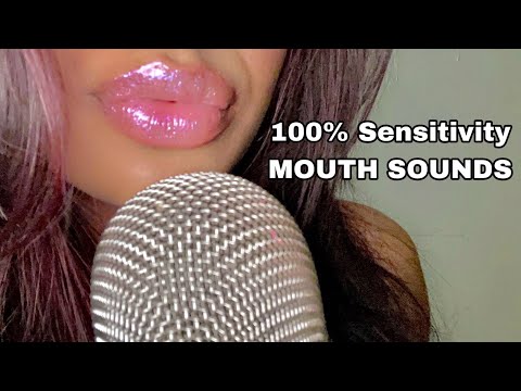 ASMR~ Pure Mouth Sounds & Hand Movements (100% Sensitivity)