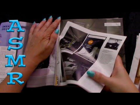 ASMR: Tearing Pages From Ikea Catalog (No Talking, Page Turning)