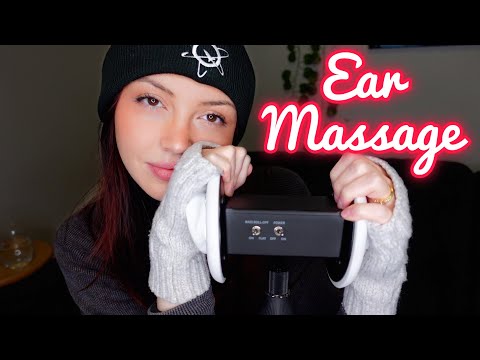 Cozy Scratches and Ear Massage ASMR (No Talking) gloves and hat