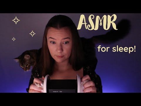 ASMR to Help you SLEEP ~ tapping, crinkles, & loofah (NO TALKING)