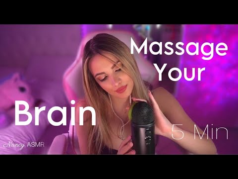 ASMR - Personal Attention (Massage Your Brain) in only 5 min