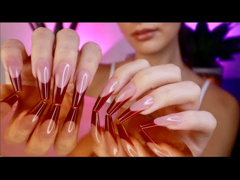 ASMR 100% Tapping for the BEST Sleep & Tingles 😴 💅  long nails, no talking