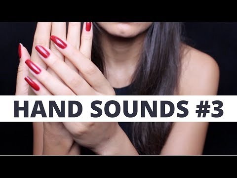 ASMR HAND SOUNDS (DRY) #3 (AND FINGER FLUTTERING)