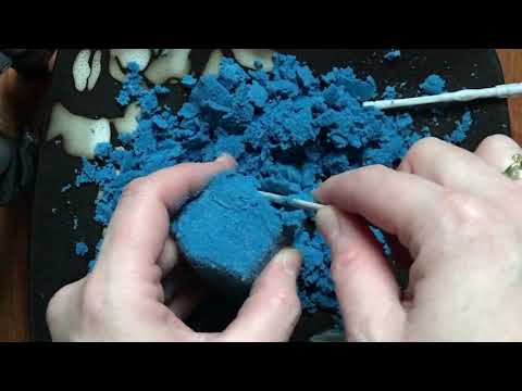 ASMR - INFINITY STONE DIG IT KIT! Sand & Scrapping sounds!