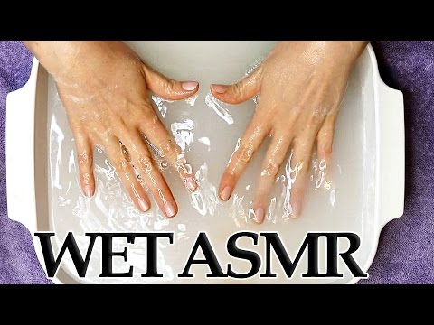 ASMR Water Sounds & Soap Suds! Soft Spoken, Binaural Lotion Sounds & Scratching for Relaxation